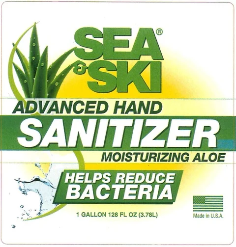 Sea and Ski Advance Hand Sanitizer 포장