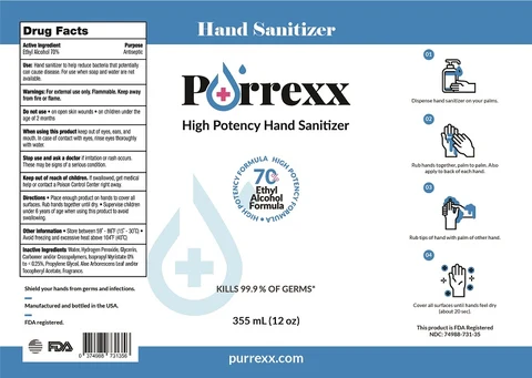 Hand Sanitizer 포장