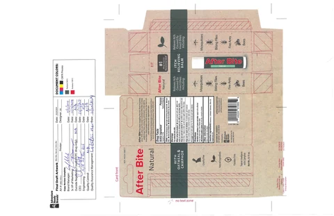 After Bite Natural packaging
