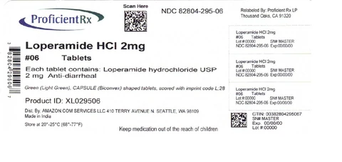 AMAZON BASIC CARE LOPERAMIDE HYDROCHLORIDE 포장