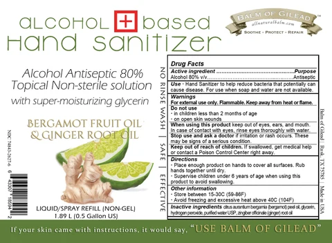 Hand Sanitizer packaging