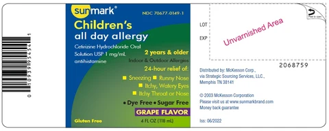 CHILDRENS ALLERGY RELIEF 포장