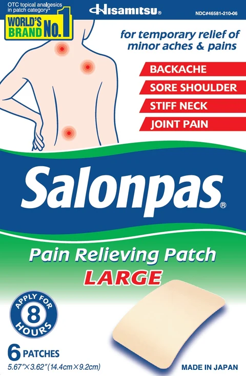 Salonpas 포장