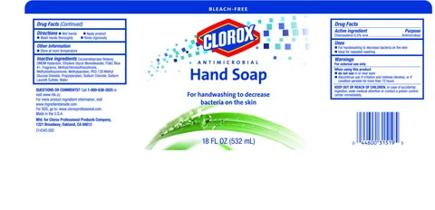 Clorox Antimicrobial 포장