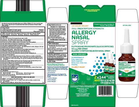 Walgreens allergy nasal packaging