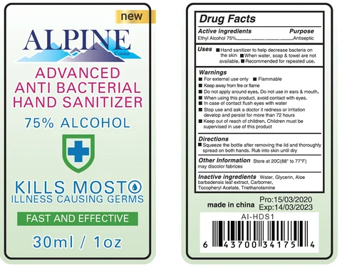 hand sanitizer packaging