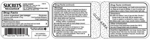 Principle Display Panel - Back Label