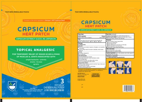 RITE AID CAPSICUM HOT 포장