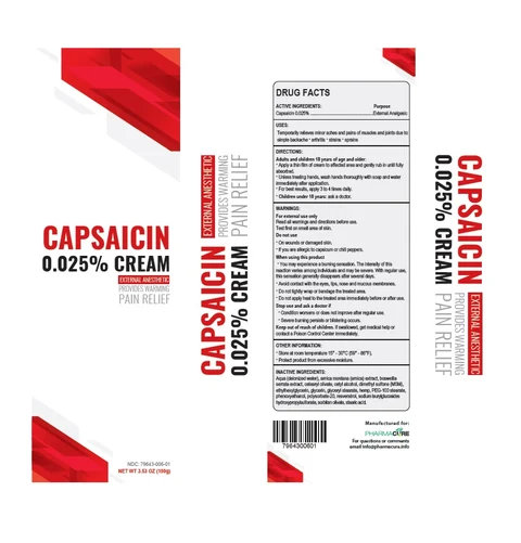 Capsaicin 포장