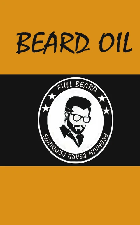 Beard Oil 포장