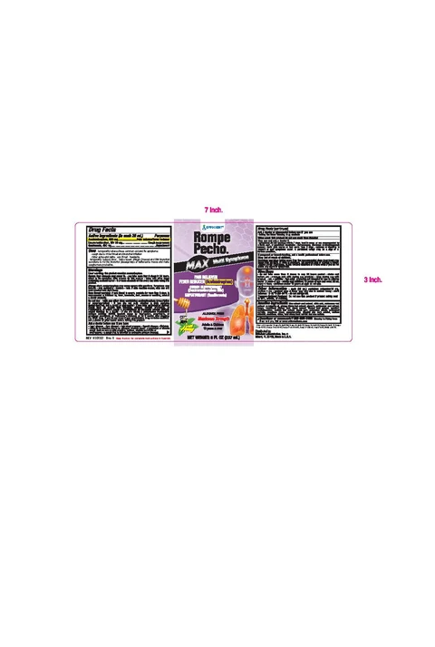 Rompe Pecho Max packaging
