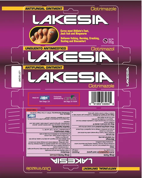 Lakesia packaging