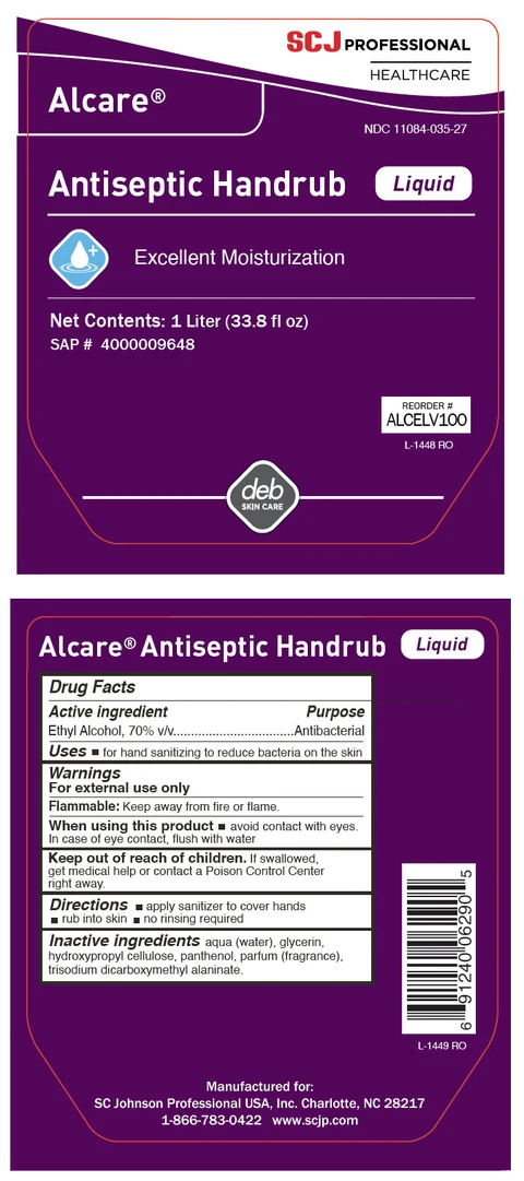 Alcare Antiseptic Handrub 포장