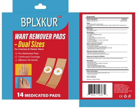 BPLXKUR Wart Remover Bandaid 포장