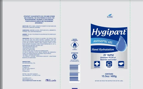 HYGIPART ANTISEPTC packaging
