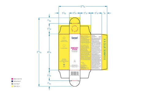 Bright-eyed 100% mineral Eye Cream Broad Spectrum Sunscreen SPF 40 packaging
