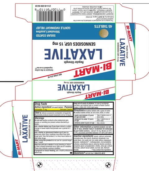 Laxative Regular Strength packaging