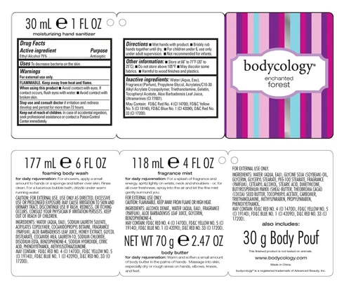 BodycologyEnchanted Forest Kit 포장