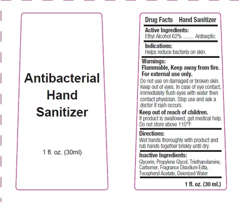 Antibacterial HAND SANITIZER 포장
