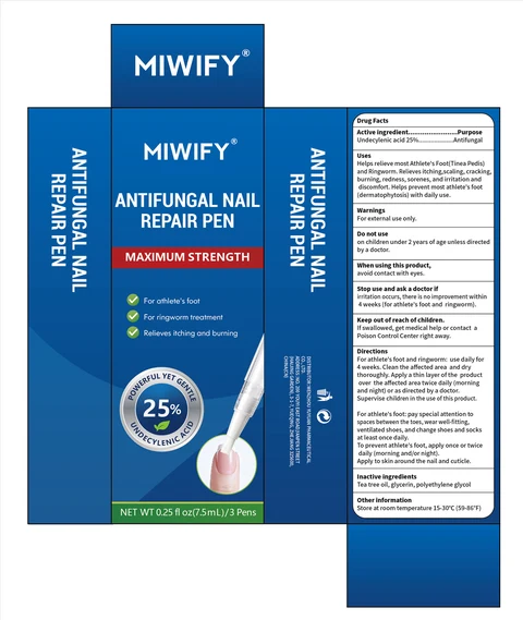 MIWIFY ANTIFUNGAL NAIL REPAIR PEN packaging