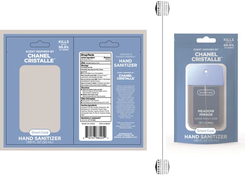 Smart Care Luxury Hand Sanitizer Meadow Mirage 포장