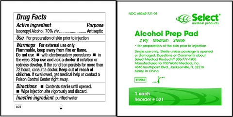 Alcohol Prep Pad 포장