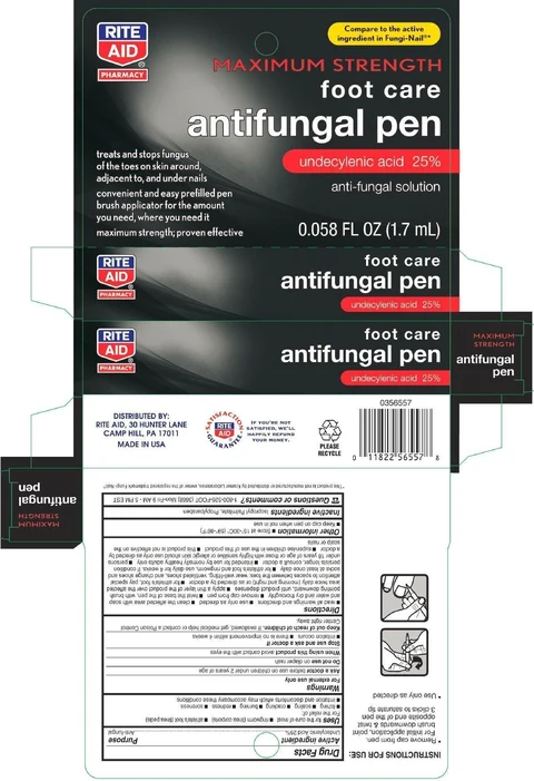RIte AidMaximum Strength Foot Care Anti-fungal Pen 포장