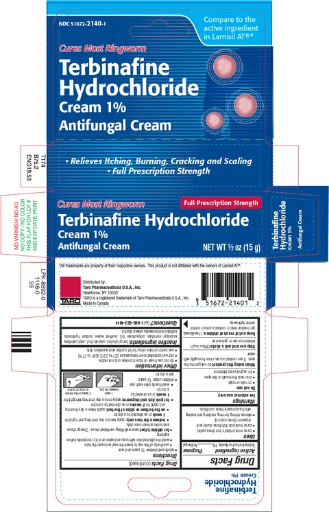 Terbinafine Hydrochloride packaging