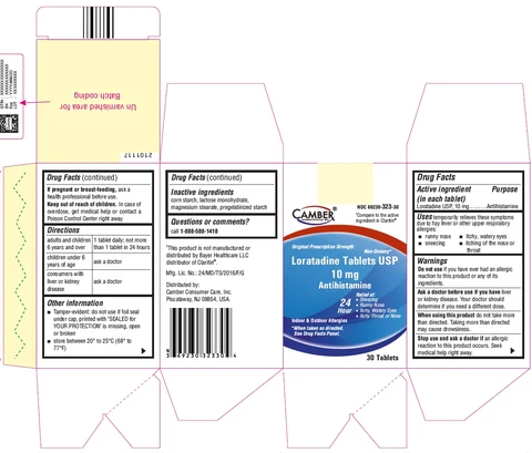 Loratadine packaging