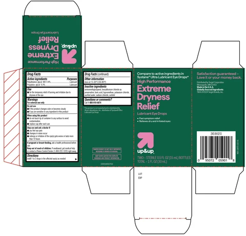 Target Lubricant Eye Drops High Performance packaging