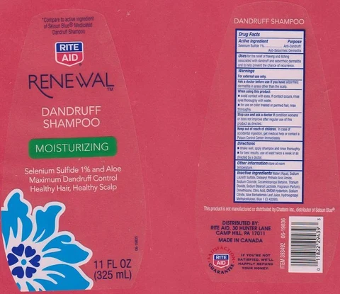 RENEWALDANDRUFF MOISTURIZING 포장
