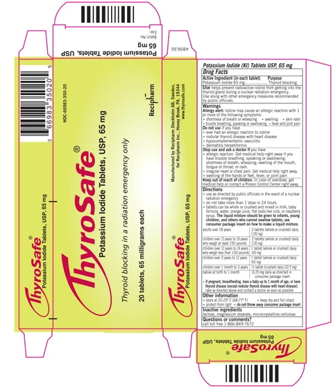 ThyroSafe packaging
