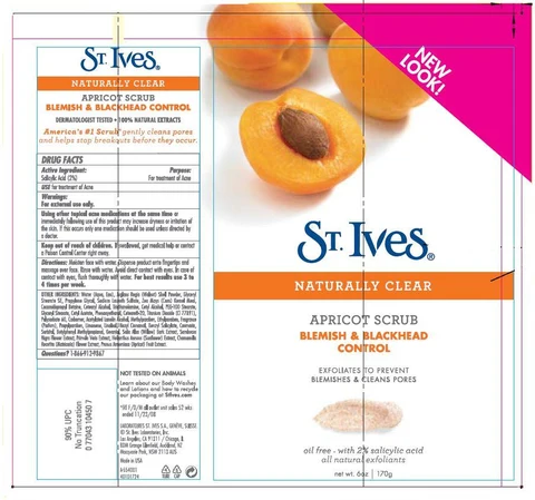 St. Ives Blemish and Blackhead Control packaging