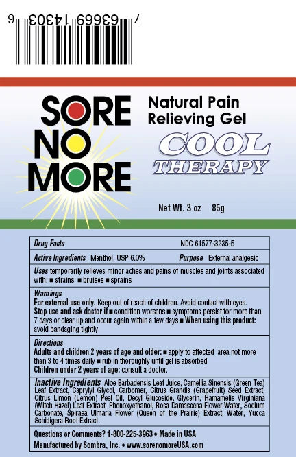 SORE NO MORE COOL THERAPY 포장