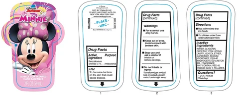 Bubblegum Scented Hand Sanitizer packaging