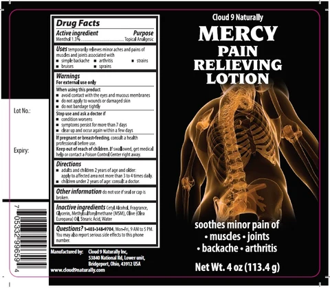 MERCY PAIN RELIEVING 포장