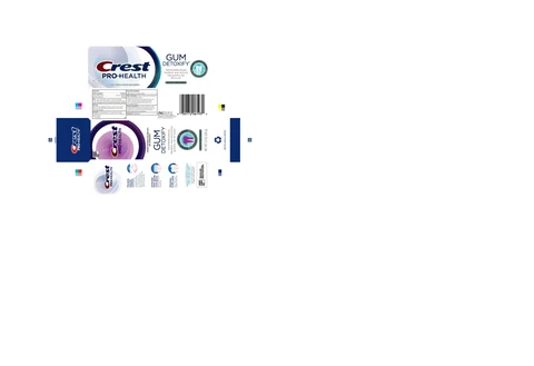 Crest Pro-HealthGum Detoxify Gentle Whitening 포장