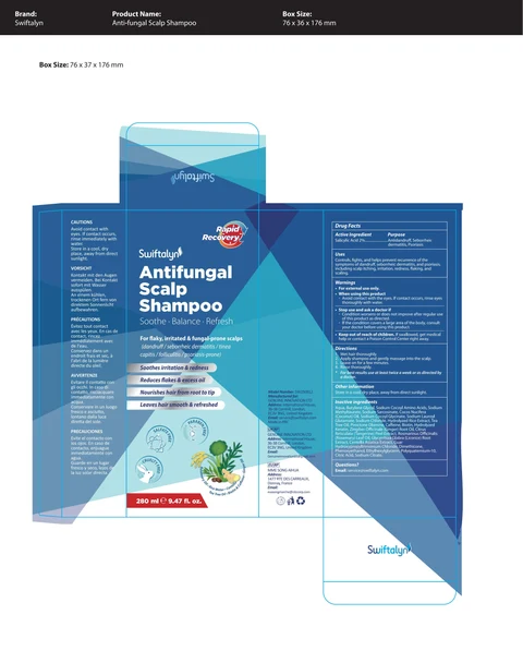Swiftalyn Antifungal Scalp Shampoo. 포장