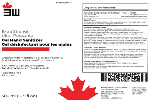 Hand Sanitizer packaging