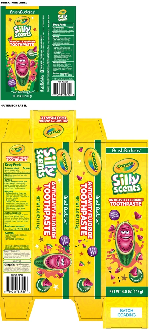 Crayola ANTICAVITY WATERMELON FLAVOR 포장