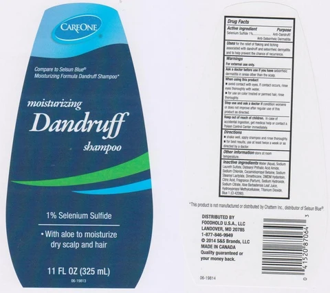 CAREONEMOISTURIZING DANDRUFF packaging