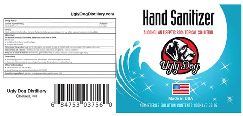 Hand Sanitizer packaging