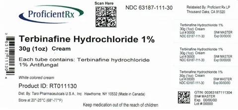 Terbinafine Hydrochloride packaging