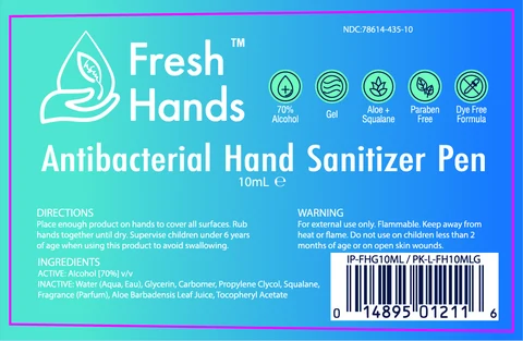 Hand Sanitizer packaging