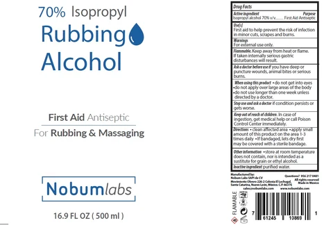 Rubbing Alcohol 포장