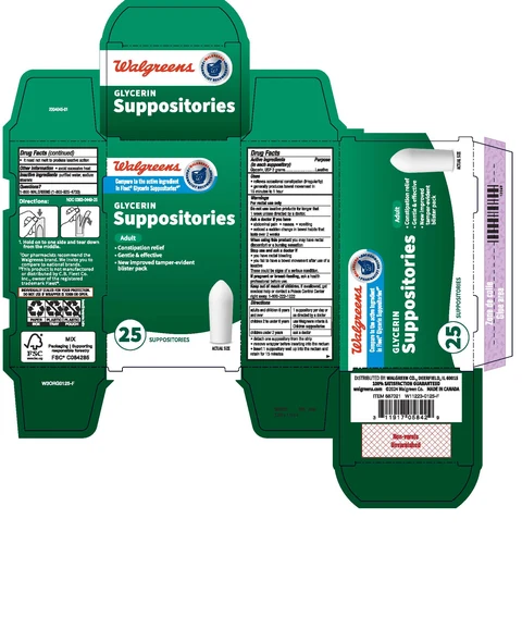 WALGREEN GLYCERIN ADULT 포장