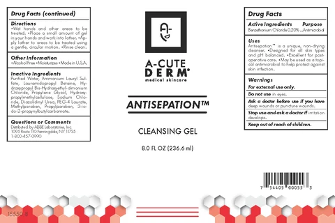 A-Cute Derm Antisepation 포장