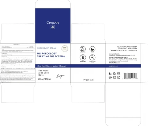 Crogooe Skin Relief Cream 포장