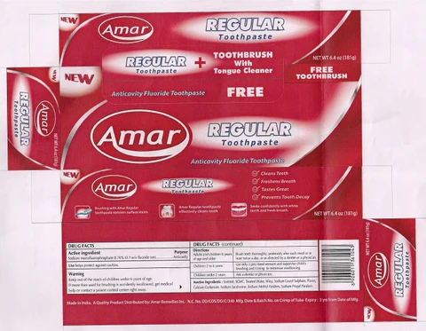 Amar Regular 포장