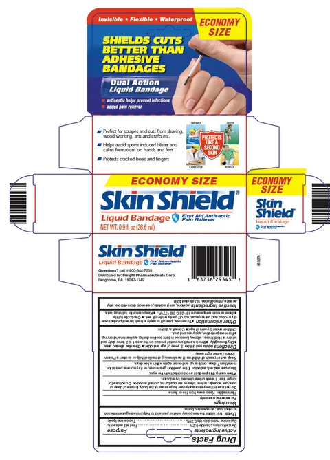 Skin Shield packaging